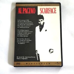 3/$10 Universal Scarface Collector's Edition DVD - Red and Black